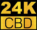 24K CBD – 30ml – 5%